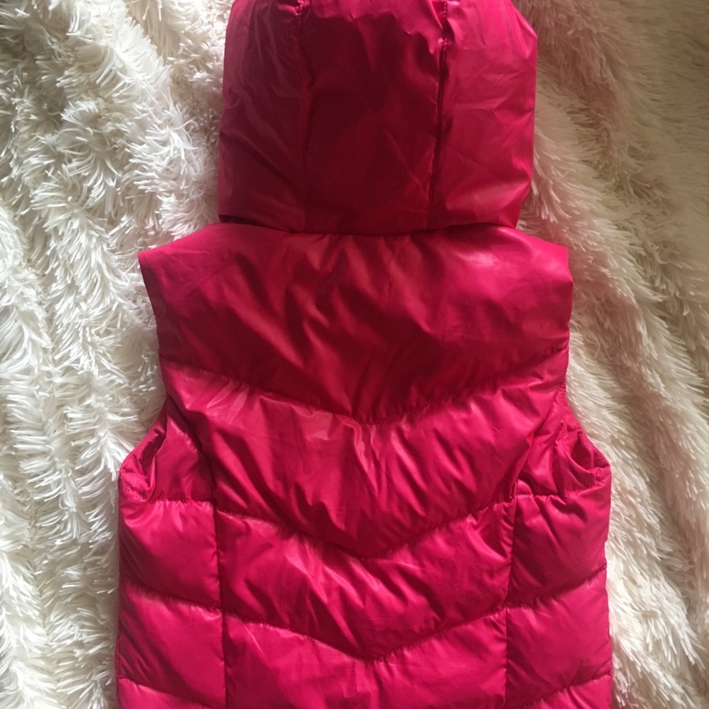 Hot Pink Hollister Puffer Vest